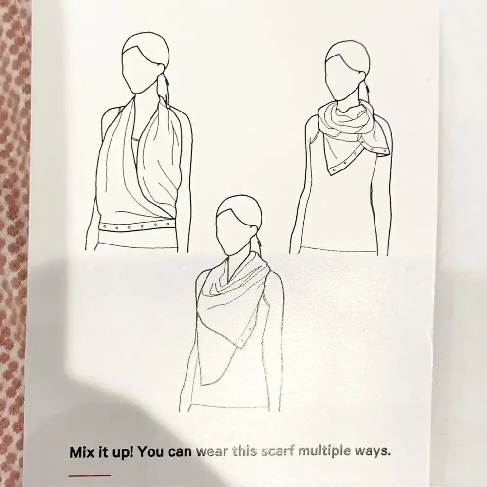 Lululemon Athletica Vinyasa Scarf Rulu